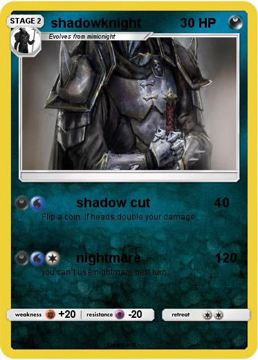Pokemon shadowknight