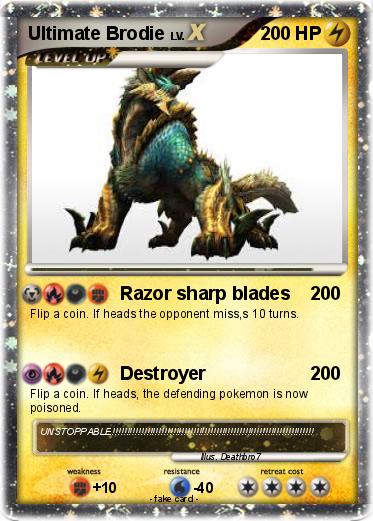 Pokemon Ultimate Brodie