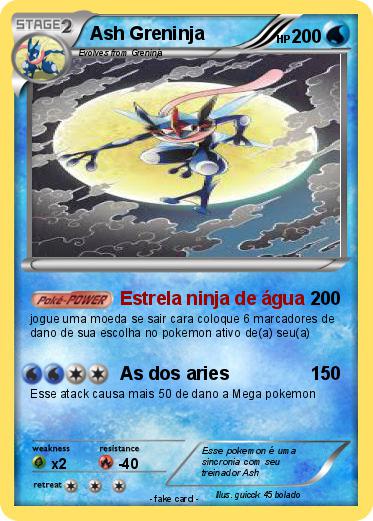 Pokemon Ash Greninja