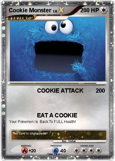 Pokemon Cookie Monster
