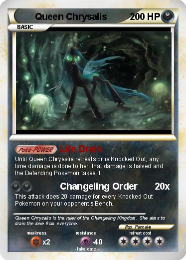 Pokemon Queen Chrysalis