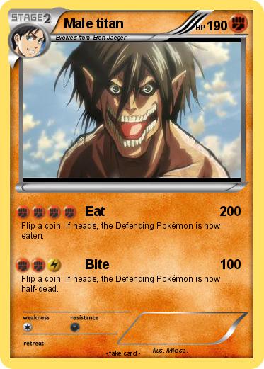 Pokemon Male titan