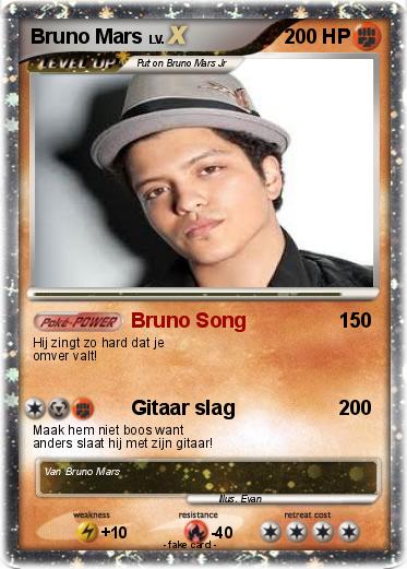 Pokemon Bruno Mars