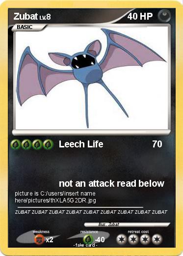 Pokemon Zubat