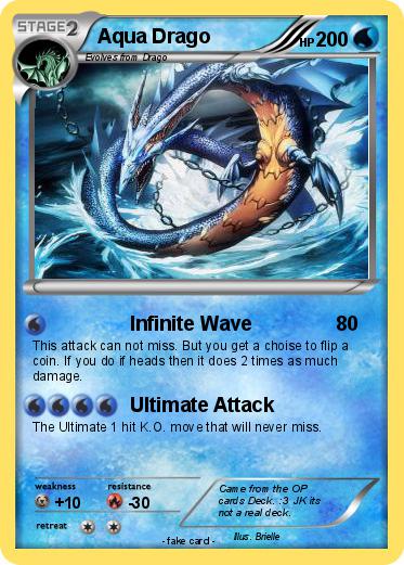 Pokemon Aqua Drago