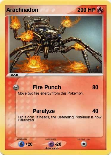 Pokemon Arachnadon