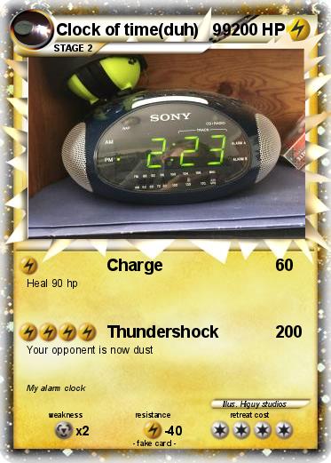 Pokemon Clock of time(duh)   99
