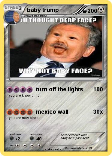Pokemon baby trump