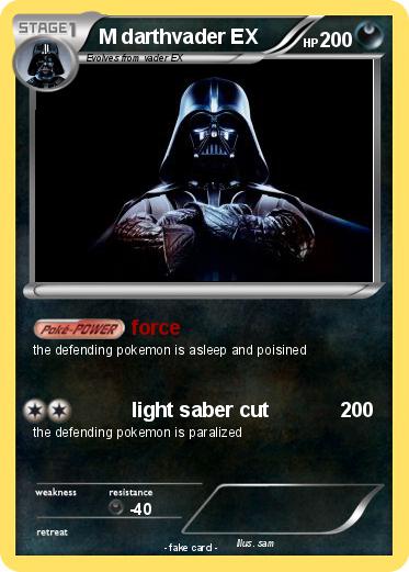 Pokemon M darthvader EX