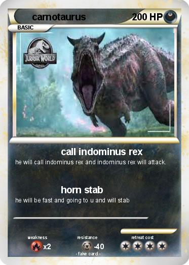 Pokemon carnotaurus
