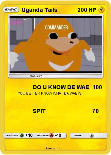 Pokemon Uganda Tails