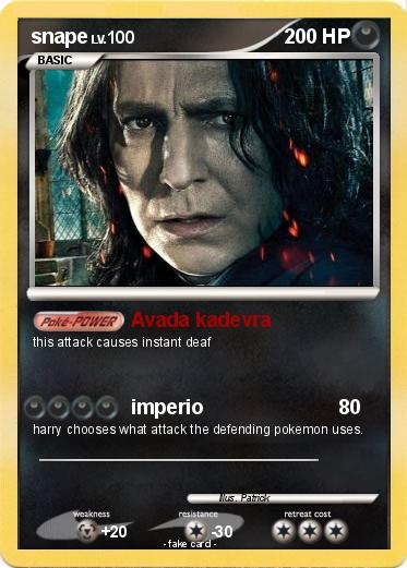 Pokemon snape
