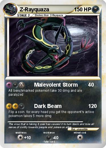 Pokemon Z-Rayquaza