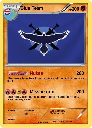 Pokemon Blue Team