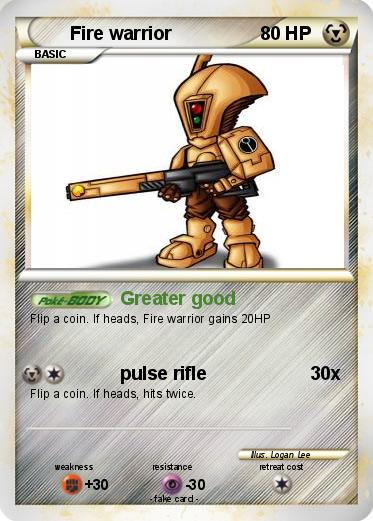 Pokemon Fire warrior