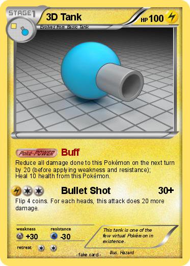 Pokemon 3D Tank