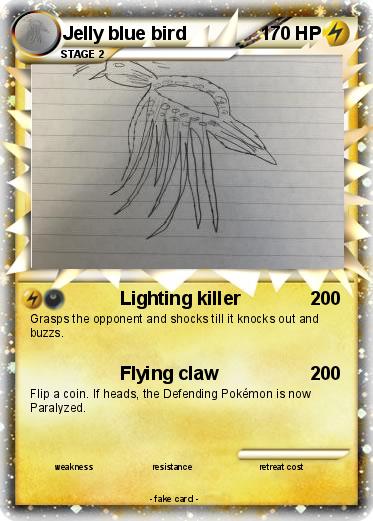 Pokemon Jelly blue bird