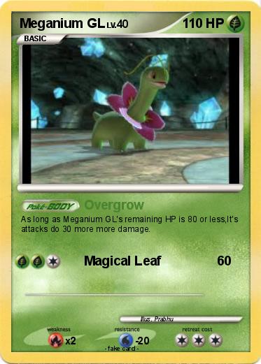 Pokemon Meganium GL