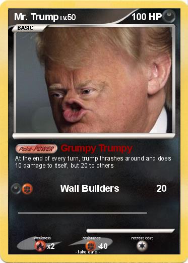 Pokemon Mr. Trump