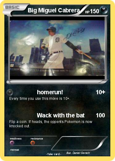 Pokemon Big Miguel Cabrera