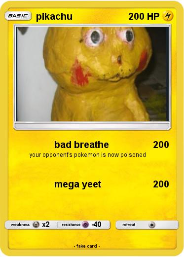 Pokemon pikachu