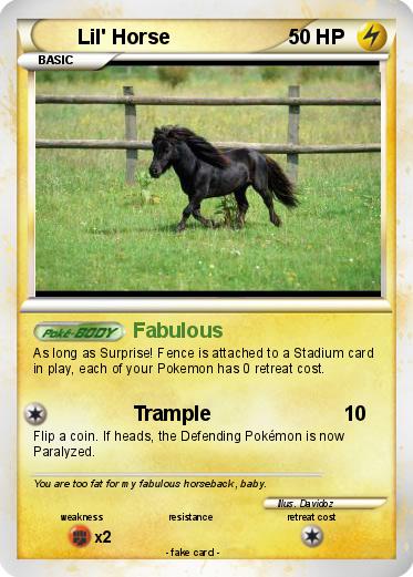 Pokemon Lil' Horse