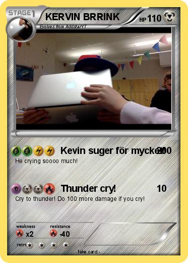 Pokemon KERVIN BRRINK