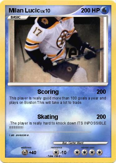Pokemon Milan Lucic