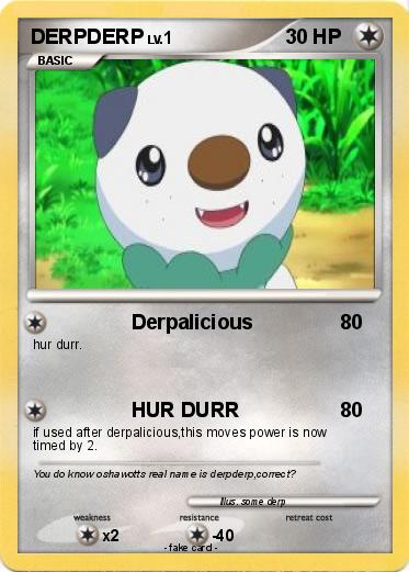 Pokemon DERPDERP