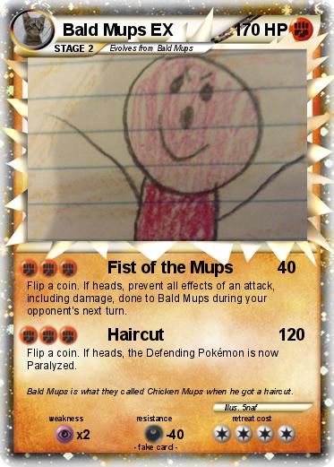 Pokemon Bald Mups EX