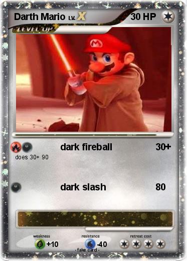 Pokemon Darth Mario
