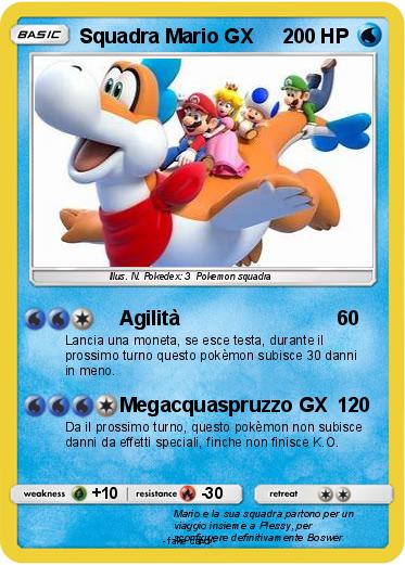 Pokemon Squadra Mario GX