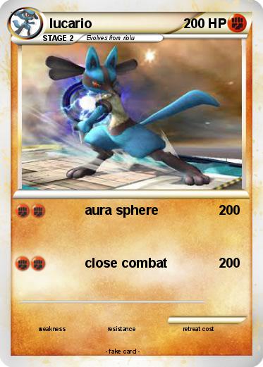 Pokemon lucario