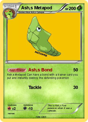 Pokemon Ash,s Metapod