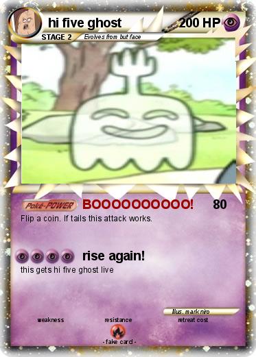 Pokemon hi five ghost