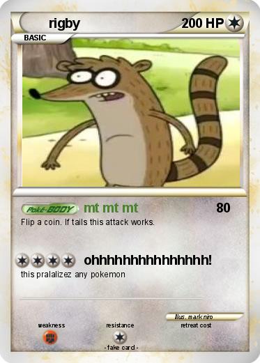 Pokemon rigby