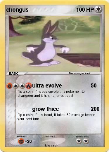 Pokemon chongus