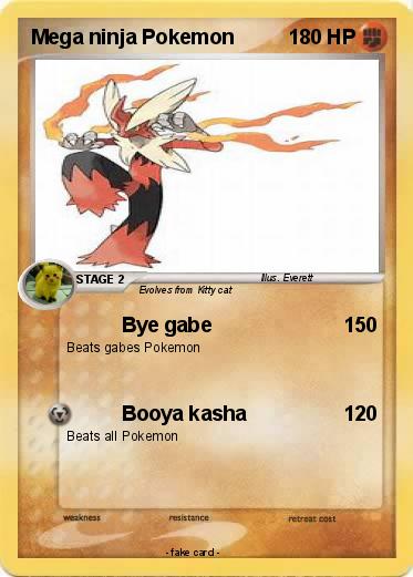 Pokemon Mega ninja Pokemon