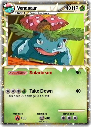Pokemon Venasaur