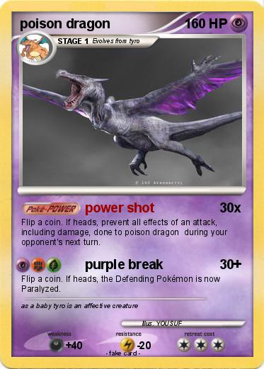 Pokemon poison dragon