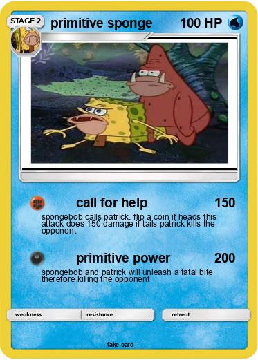 Pokemon primitive sponge