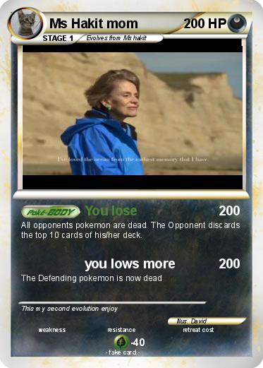 Pokemon Ms Hakit mom