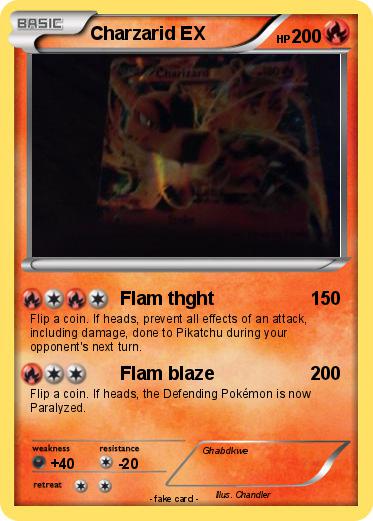 Pokemon Charzarid EX