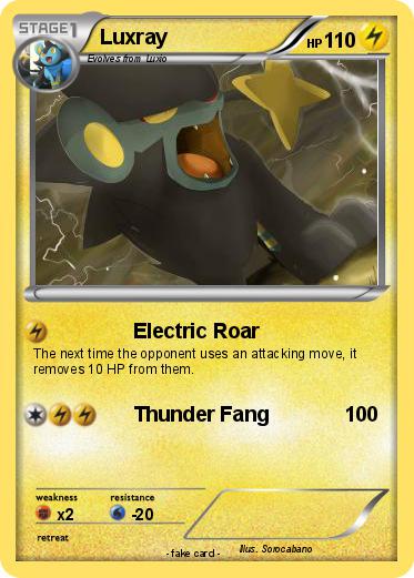 Pokemon Luxray