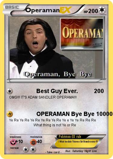Pokemon Operaman