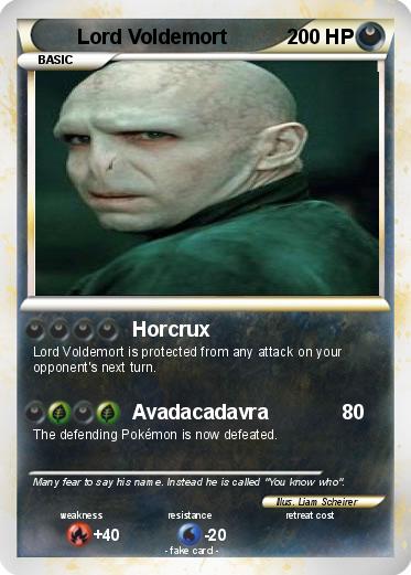 Pokemon Lord Voldemort