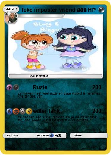 Pokemon fake imposter vriendinen