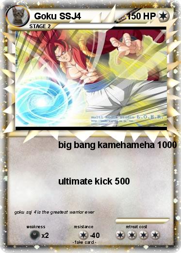 Pokemon Goku SSJ4