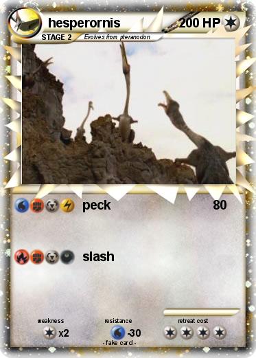 Pokemon hesperornis