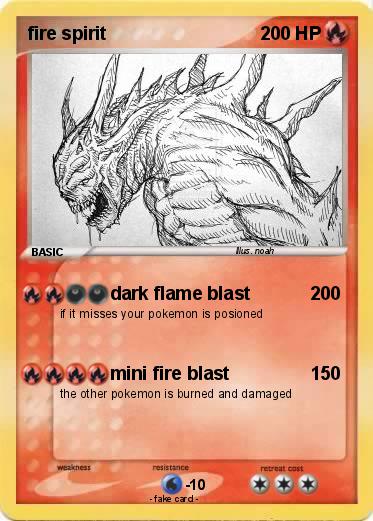 Pokemon fire spirit